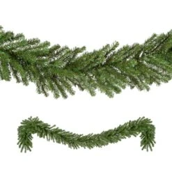 Douglas Fir Unlit Christmas Garland Length 9 Ft, Width 14 In