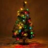 2' Walkway Pre-Lit Winchester Fir Tree, 50 Multicolored Lamps -Xmas Lights Store 2ft Multicolor Incan Walkway Fir Tree Glow 5234