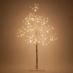 Gold Fairy Light LED Tree