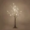 Warm White LED Birch Tree -Xmas Lights Store 3ft LED White Birch Tree Glow 3016a