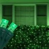 5mm Green LED Net Lights, Green Wire 100 Lights, 4' X 6' Net 1 5mm Green LED Net Lights, Green Wire 100 Lights, 4' X 6' Net -Xmas Lights Store 5MM Overlay Green