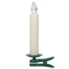 5.5" Dimmable LED Christmas Tree Candles With Remote, Set Of 10 -Xmas Lights Store Battery Operated Candle Lg Clip On 5806