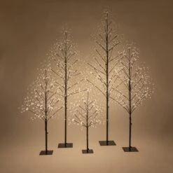 Black Fairy Light LED Tree -Xmas Lights Store Black Fairy Light Tree Family 08563