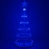 Blue LED Animated Lightshow Outdoor Christmas Tree -Xmas Lights Store Blue 4ft LED Light Show Tree Glow