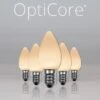 C7 Warm White Smooth OptiCore LED Christmas Light Bulbs LED Bulbs -Xmas Lights Store C7 Bulbs LED OptiCore Smooth Warm White Product