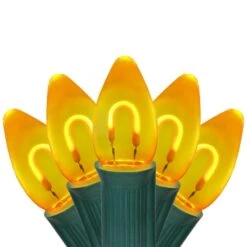 C7 Gold FlexFilament Commercial LED Shatterproof Vintage Christmas String Lights