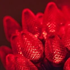 Commercial C7 Red LED Christmas Lights -Xmas Lights Store C7 Red LED Christmas Light Bulbs 9169