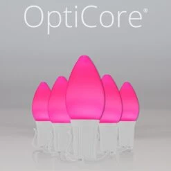 C7 Pink Smooth OptiCore Commercial LED