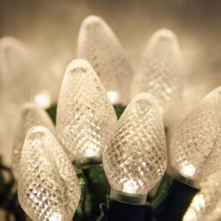 Commercial C7 Warm White LED Christmas Lights -Xmas Lights Store C7 Warm White LED Commercial Bulbs 9064