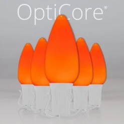 C9 Amber Smooth OptiCore Commercial LED