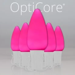 C9 Pink Smooth OptiCore Commercial LED