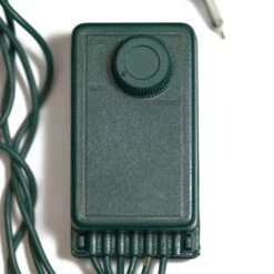 140 Clear Chasing Mini Lights, 4" Spacing, Green Wire -Xmas Lights Store Chasing Lights Control Box White 5843 0314