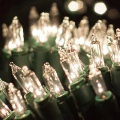 Xmas Lights Store -Xmas Lights Store Clear Chasing Mini Lights Christmas 8681