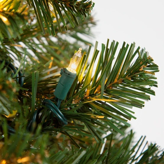 3' Walkway Pre-Lit Winchester Fir Tree, 100 Clear Lamps 6 3' Walkway Pre-Lit Winchester Fir Tree, 100 Clear Lamps - Image 4