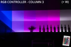 Premium 24V High Output LED Strip Light Kit, RGB 11 Premium 24V High Output LED Strip Light Kit, RGB -Xmas Lights Store Column3 RGB Controller Strip Light