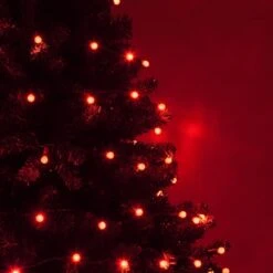 G12 Red LED String Lights 70 Lights, 24 Feet 16 G12 Red LED String Lights 70 Lights, 24 Feet -Xmas Lights Store G12 Red LED String Lights Tree 6344