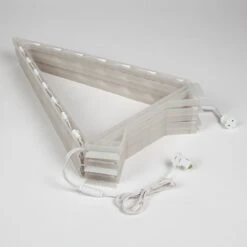 LED 5 Point Folding Star, Cool White Lights -Xmas Lights Store LED Fold Flat Star 0474