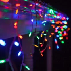 M5 Multicolor LED Icicle Lights 7 Ft. Lighted Length, 70 Lights 12 M5 Multicolor LED Icicle Lights 7 Ft. Lighted Length, 70 Lights -Xmas Lights Store M5 multicolor LED icicle lights 20360 A