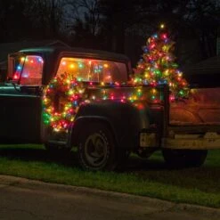 Commercial 150 Multi Color Christmas Mini Lights, 6" Spacing, Green Wire 12 Commercial 150 Multi Color Christmas Mini Lights, 6" Spacing, Green Wire -Xmas Lights Store Multi Mini Lights 4861 1