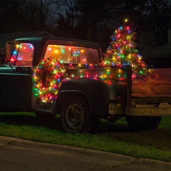 Commercial 150 Multi Color Christmas Mini Lights, 6" Spacing, Green Wire 7 Commercial 150 Multi Color Christmas Mini Lights, 6" Spacing, Green Wire - Image 5