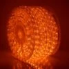 150' Orange LED Rope Light, 2 Wire 1/2", 120 Volt -Xmas Lights Store Product LED Rope Light Orange Lit 150ft
