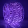150' Purple LED Rope Light, 2 Wire 1/2", 120 Volt -Xmas Lights Store Product LED Rope Light Purple Lit 150ft