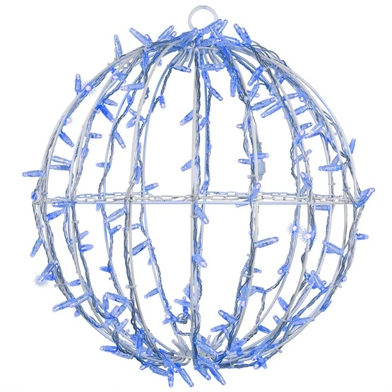 Blue LED, Commercial Mega Sphere Christmas Light Ball, Fold Flat 9 Blue LED, Commercial Mega Sphere Christmas Light Ball, Fold Flat - Image 7