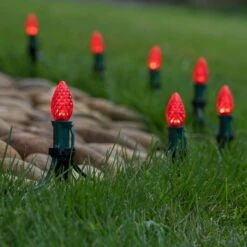 C7 Red OptiCore Commercial LED Christmas String Lights 19 C7 Red OptiCore Commercial LED Christmas String Lights -Xmas Lights Store c7 led red