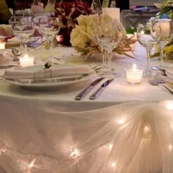 Commercial 100 Clear Christmas Mini Lights, 6" Spacing, White Wire -Xmas Lights Store clear white wire craft lights 1