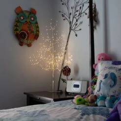 Gold Fairy Light LED Tree -Xmas Lights Store gold fairy light tree kids2