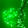 Green LED Fairy Garland Lights, Green Wire -Xmas Lights Store green LED Cluster Fairy Vine Lights 8150