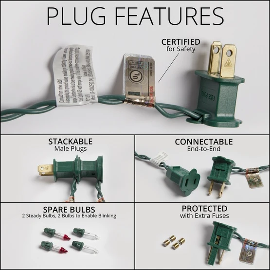 Sequoia Fir Prelit Commercial Christmas Wreath, Clear Lights 9 Sequoia Fir Prelit Commercial Christmas Wreath, Clear Lights - Image 7