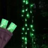 5mm Green LED StretchNet Pro Tree Wrap Lights, Brown Wire 50 Lights, Stretches To 37" Around -Xmas Lights Store product stretchnet 20x45 green