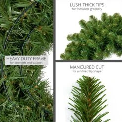 Sequoia Fir Prelit Commercial Christmas Wreath, Clear Lights 12 Sequoia Fir Prelit Commercial Christmas Wreath, Clear Lights -Xmas Lights Store sequoia support tips 1