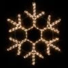 LED 18 Point Snowflake, Warm White Lights -Xmas Lights Store warm white led snowflake 61939